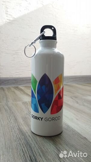 Бутылка металлическая Горки Город