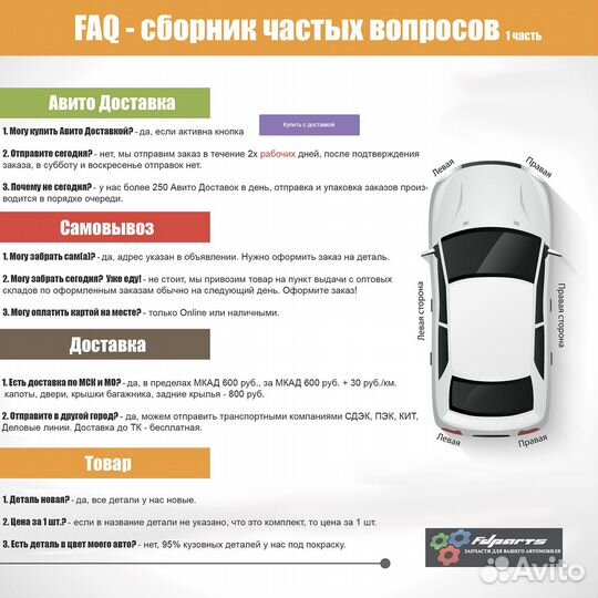 Рено Twingo передний бампер новый 1шт