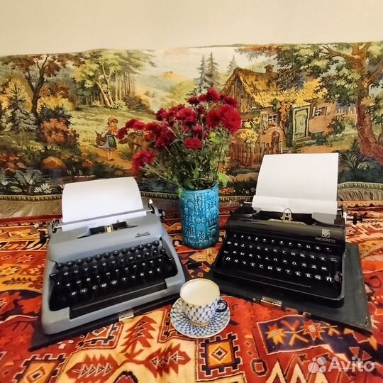 Печатные пишущие машинки 