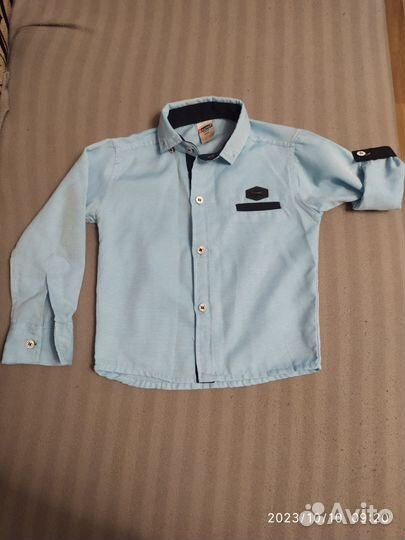 Рубашка на мальчика 86