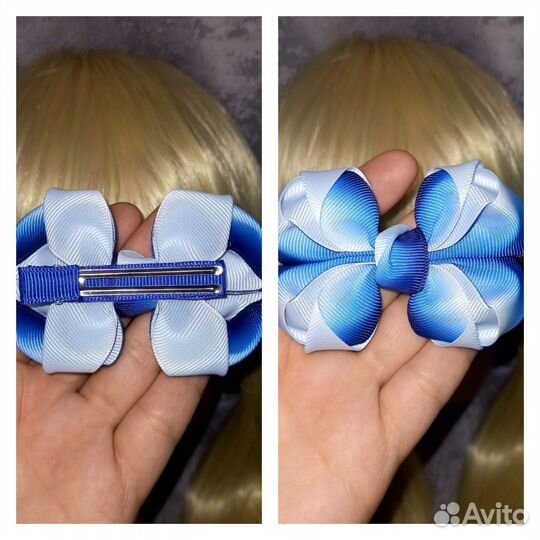 Банты на заколках