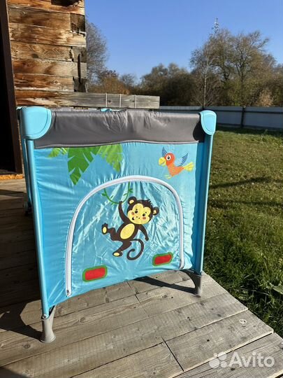 Манеж кровать babyton