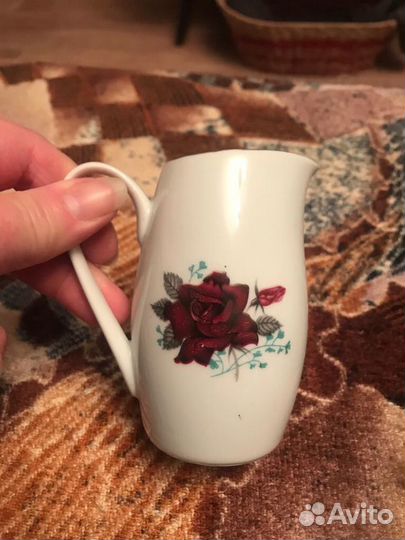 Молочник/сливочник Чехословакия Богемия СССР