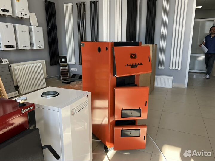 Твердотопливный котел от 160 м2