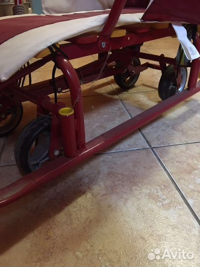 Коляска санка