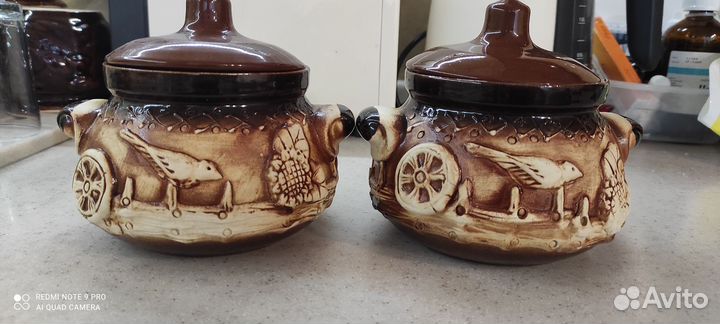 Горшок керамический для запекания