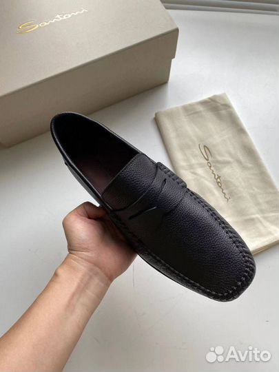 Мокасины Santoni до 47 размера