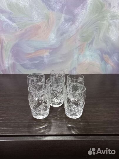 Стопки хрустальные СССР