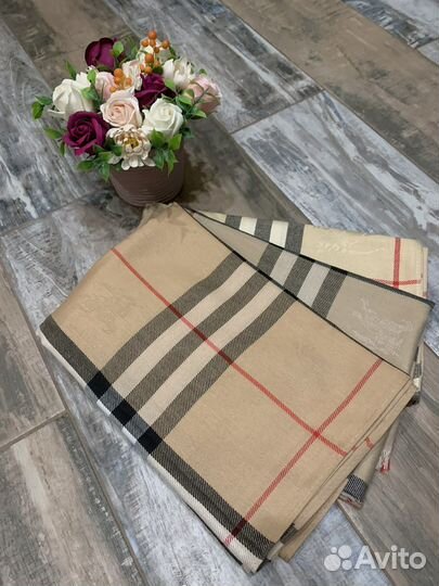 Кашемировый палантин шарф Burberry 5 оттенков