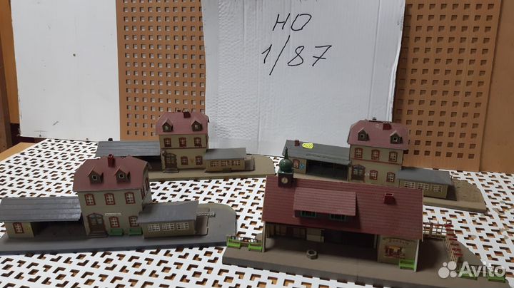 Домики для макета жд