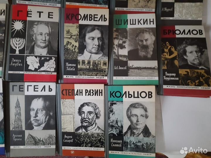 Книги жзл советского периода