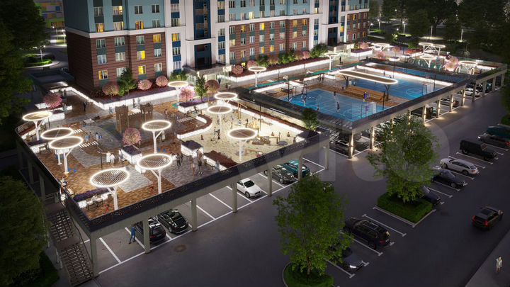 2-к. квартира, 69,3 м², 3/25 эт.