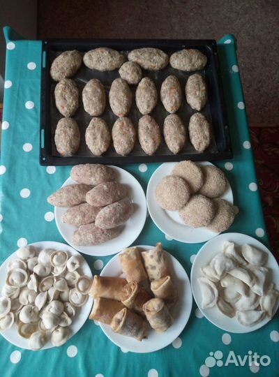 Домашние полуфабрикаты, выпечка