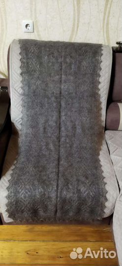 Палантин пуховый