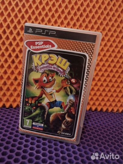 Игра Крэш на PSP