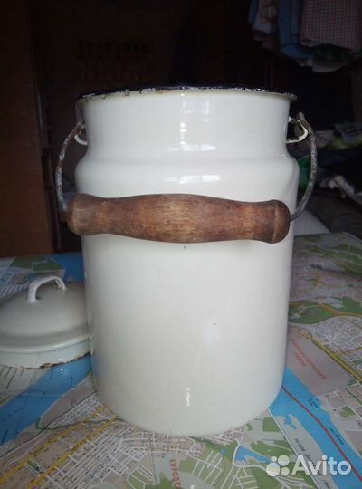 Бидон эмалированный СССР