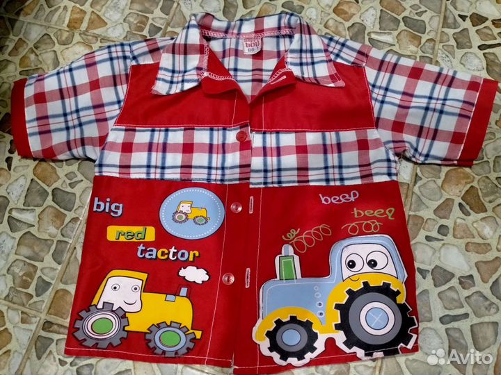 Рубашка детская для мальчиков