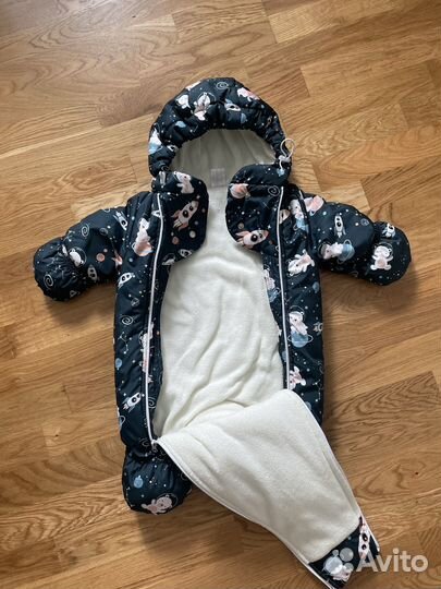 Комбинезон зимний 62-68-74