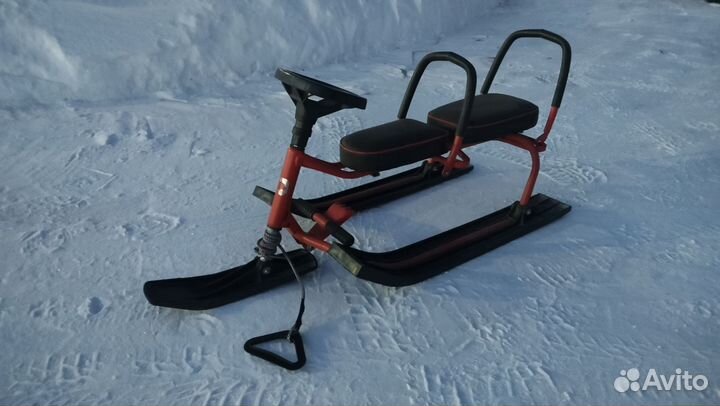 Снегокат для двоих бу