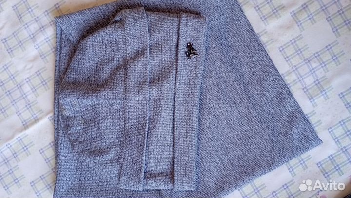 Комплект женский шапочка и шарф (снуд)