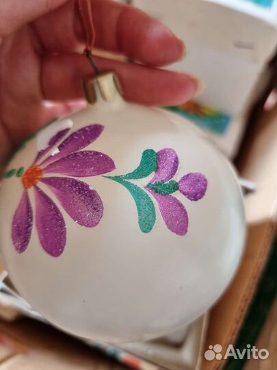 Елочные игрушки СССР