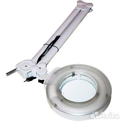 Косметологическая лампа-лупа на штативе LED