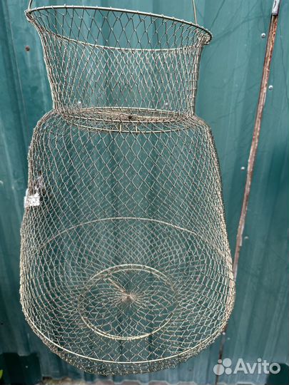Садок рыболовный металлический