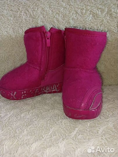 Зимние ботинки для девочки