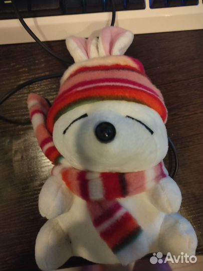 Web-камера мягкая игрушка Зайка