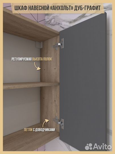 Навесной шкаф для ванной