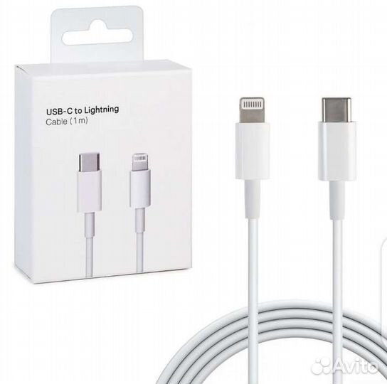 Зарядный кабель Type-C / lightning (1м)