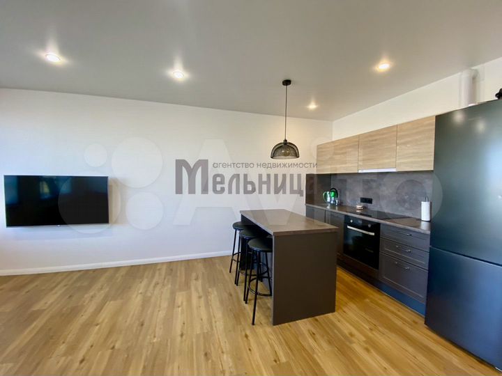 2-к. квартира, 55,4 м², 15/25 эт.