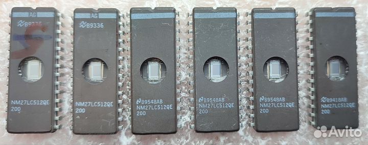 Микросхемы пзу Eprom M27C256,512,4002 sdip