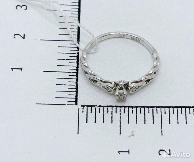 Золотое кольцо с бриллиантами 16 р