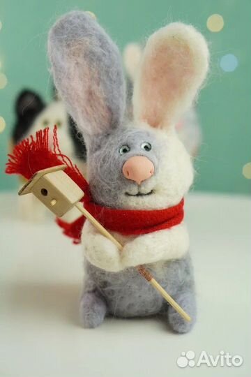 Кролик мягкая игрушка на подарок