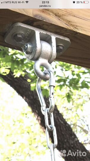 Качель садовая стиль