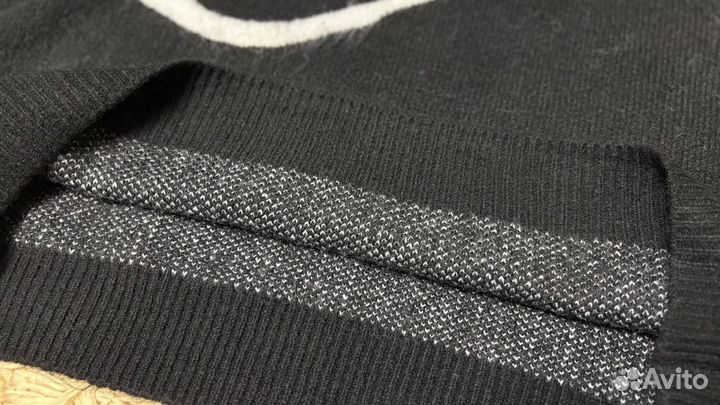 Свитер Corteiz чёрный шестяной