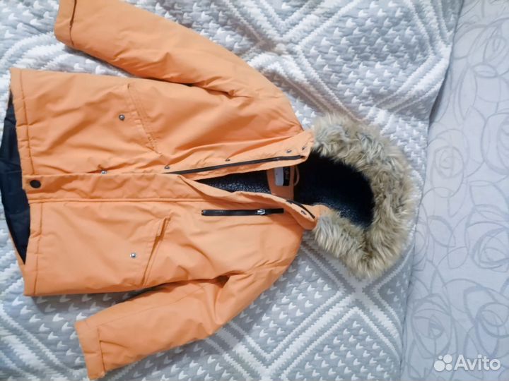 Куртка детская зимняя для мальчика 134