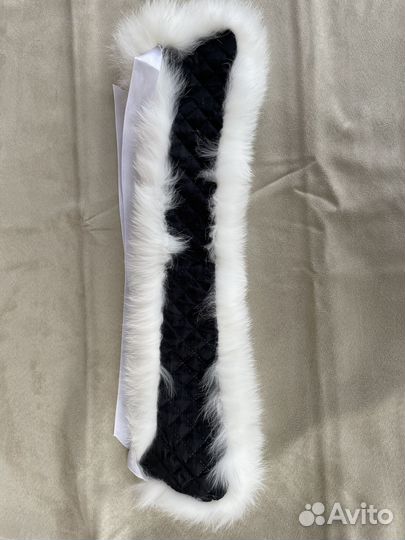 Воротник из натурального меха песца