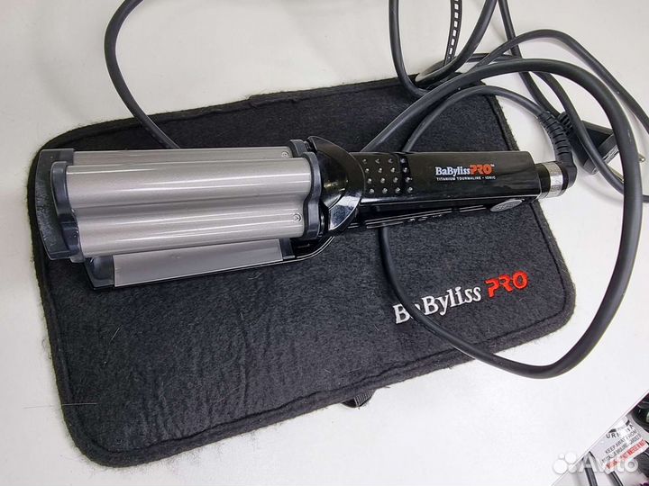 Щипцы глубокая волна для волос Babyliss pro