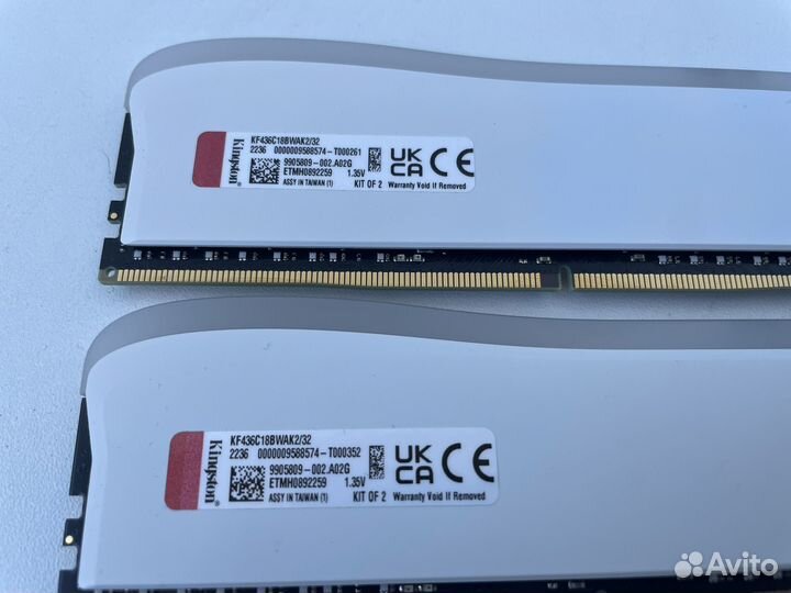 Ddr4 Kingston Fury Beast 32gb 3600mhz