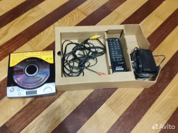 Cd player sony v-d8000 discman