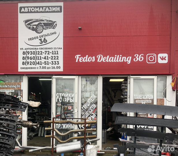 Накладки на пороги фокус 2