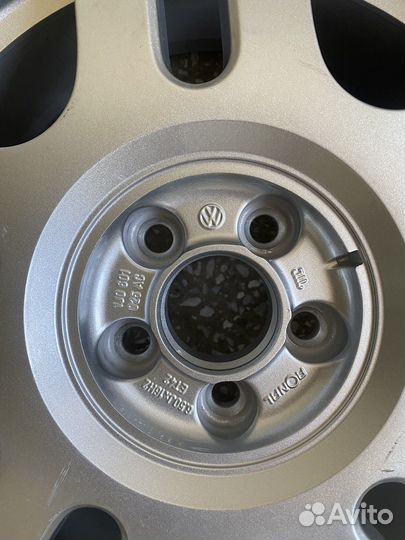 Литье диск r16 5x100 Ronal VW
