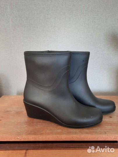 Сапоги резиновые утеплённые