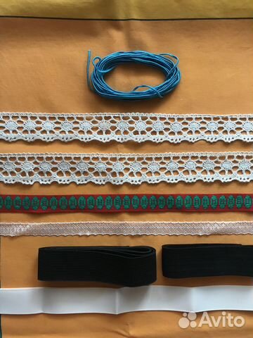 Тесьма; Кружево; Резинка; Корсажная лента,ссср