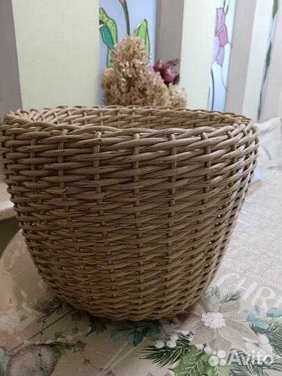 Кашпо из ротанга 12 литров