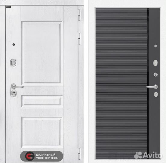 Входные двери белые / Входная дверь белая
