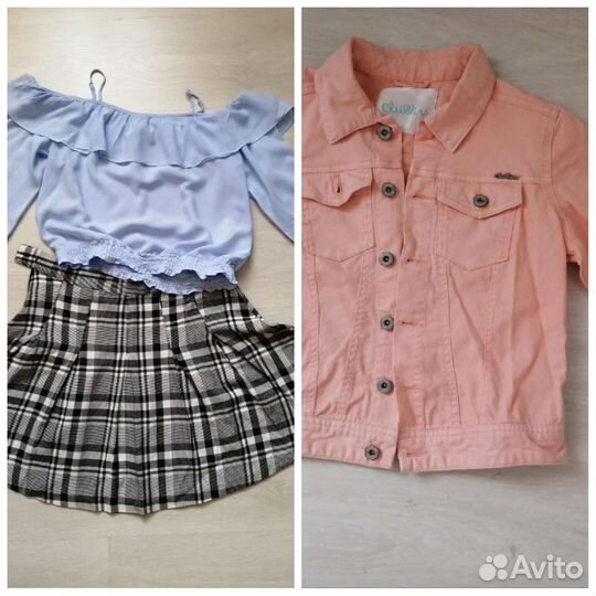 Вещи пакетом на девочку 12-14 лет