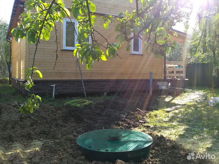 Установка септика под ключ